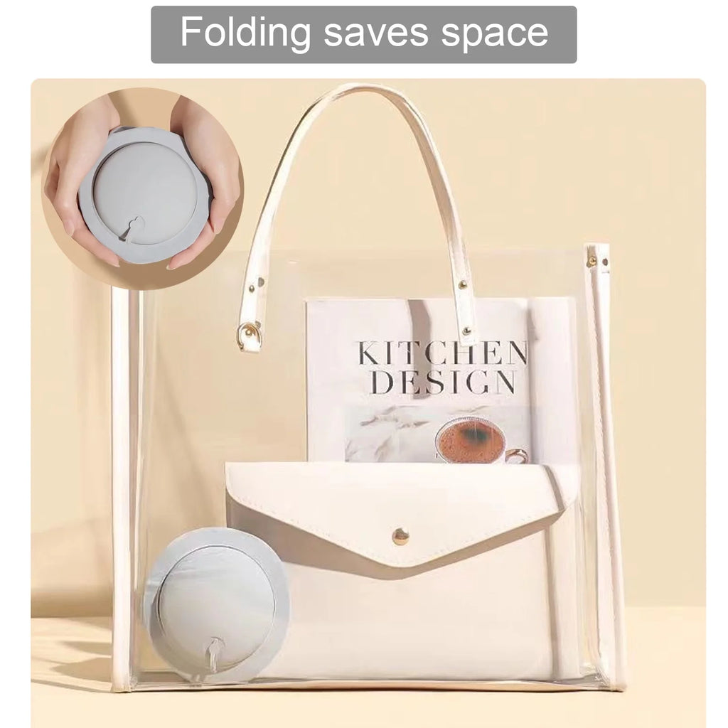 UHIAGREE Inflatable Travel Neck Pillow – 2 Pack (Gray)